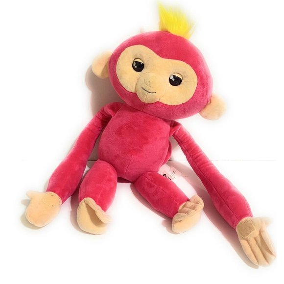 Fingerlings Hugs Bella Pink Interactive Talking Plush Baby Monkey 19” - Picture 3 of 7
